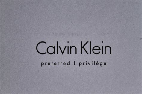 calvin klein preferred.